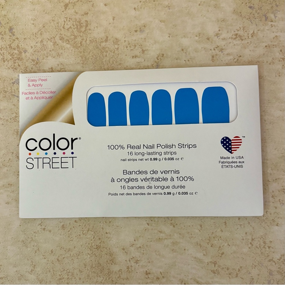 3/$25 Color Street Nail Polish Strips - Blue-dapest